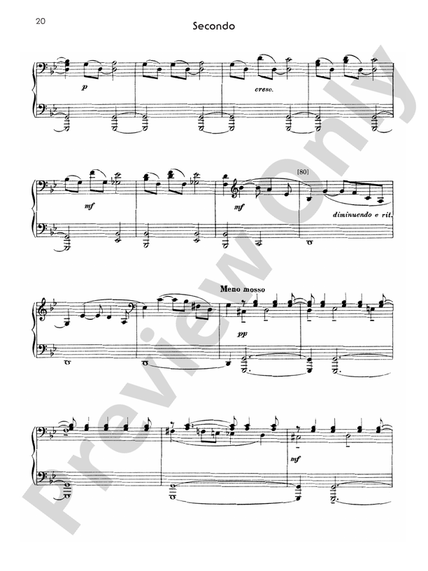 The Piano Works of Rachmaninoff, Volume VIII: Works for One Piano/Four Hands and One Piano/Six Hands - Piano (Digital Download)