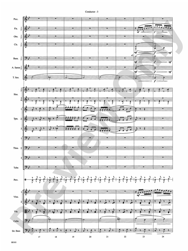 Bugler's Holiday – Full Orchestra Conductor Score & Parts (Digital Download)