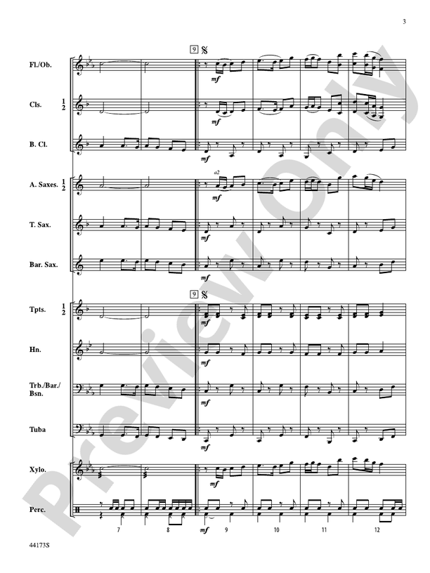 Cape Breton March - Concert Band Conductor Score & Parts (Digital Download)