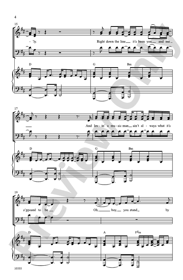 Faithfully – SAB Choral Octavo (Digital Download)