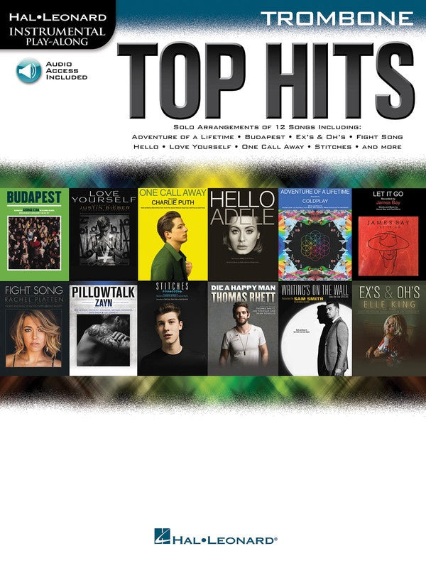 Top Hits - Trombone/Audio Access Online Hal Leonard 171109
