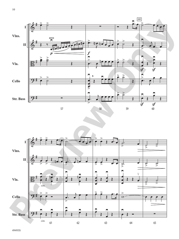 Hiawatha's Wedding Feast - String Orchestra Conductor Score & Parts (Digital Download)
