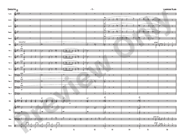 Limehouse Blues – Jazz Ensemble Conductor Score & Parts (Digital Download)