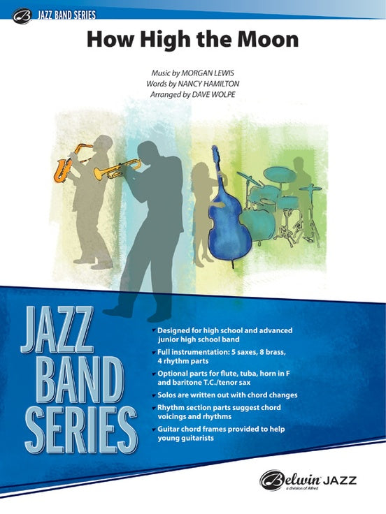 How High the Moon - Jazz Ensemble Conductor Score & Parts(Digital Download)