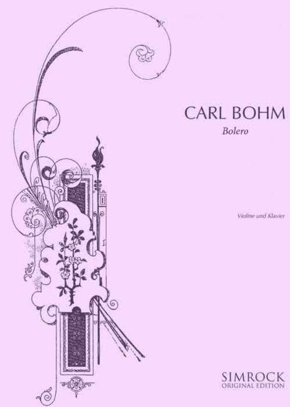 Bohm - Bolero in Amin - Violin/Piano Accompaniment Boosey & Hawkes M221114365