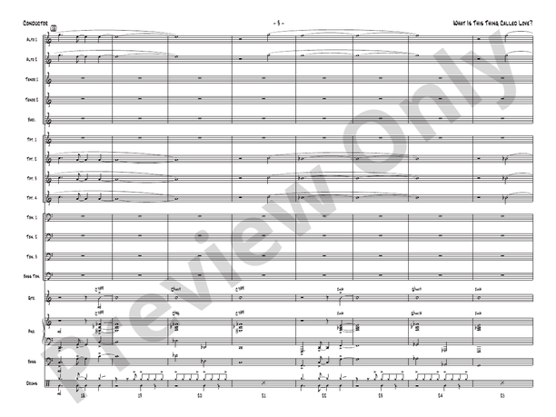 What Is This Thing Called Love? (Grade 3.5) – Jazz Ensemble Conductor Score & Parts (Digital Download)