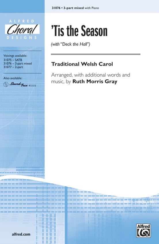 Tis the Season - 3-Part Mixed Choral Octavo (Digital Download)