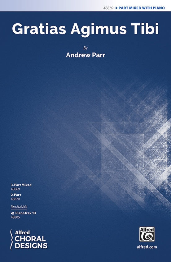 Gratias Agimus Tibi – 3-Part Mixed Choral Octavo (Digital Download)