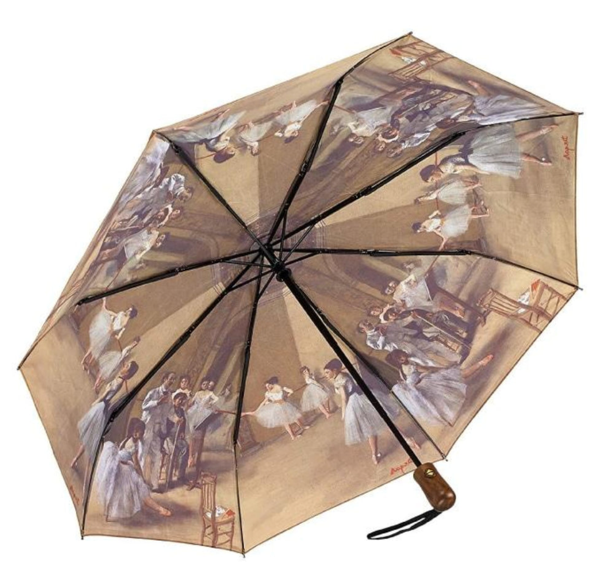 Folding Umbrella Degas Ballet Lessons