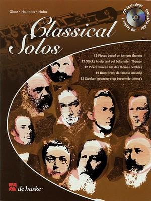 Classical Solos - Classical Instrumental Play-Along (Book/CD Pack) - Oboe Michael Friedmann De Haske Publications /CD