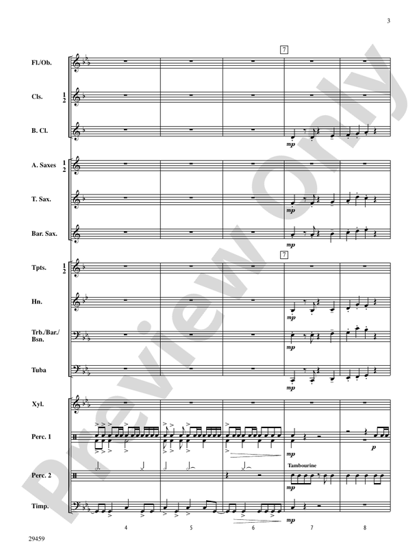 Conundrum - Concert Band Conductor Score & Parts (Digital Download)