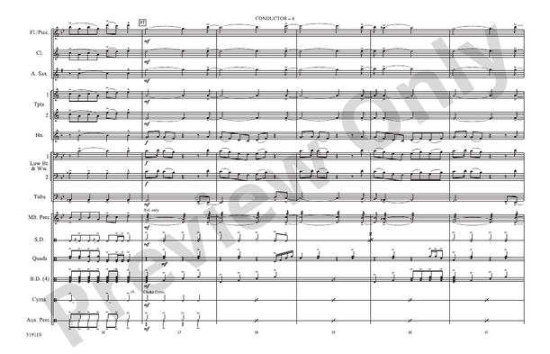Illusion – Marching Band Conductor Score & Parts (Digital Download)