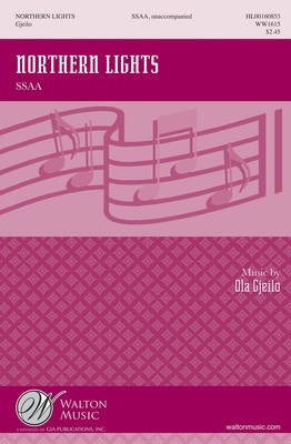 Northern Lights - Ola Gjeilo - SSAA Walton Music Octavo