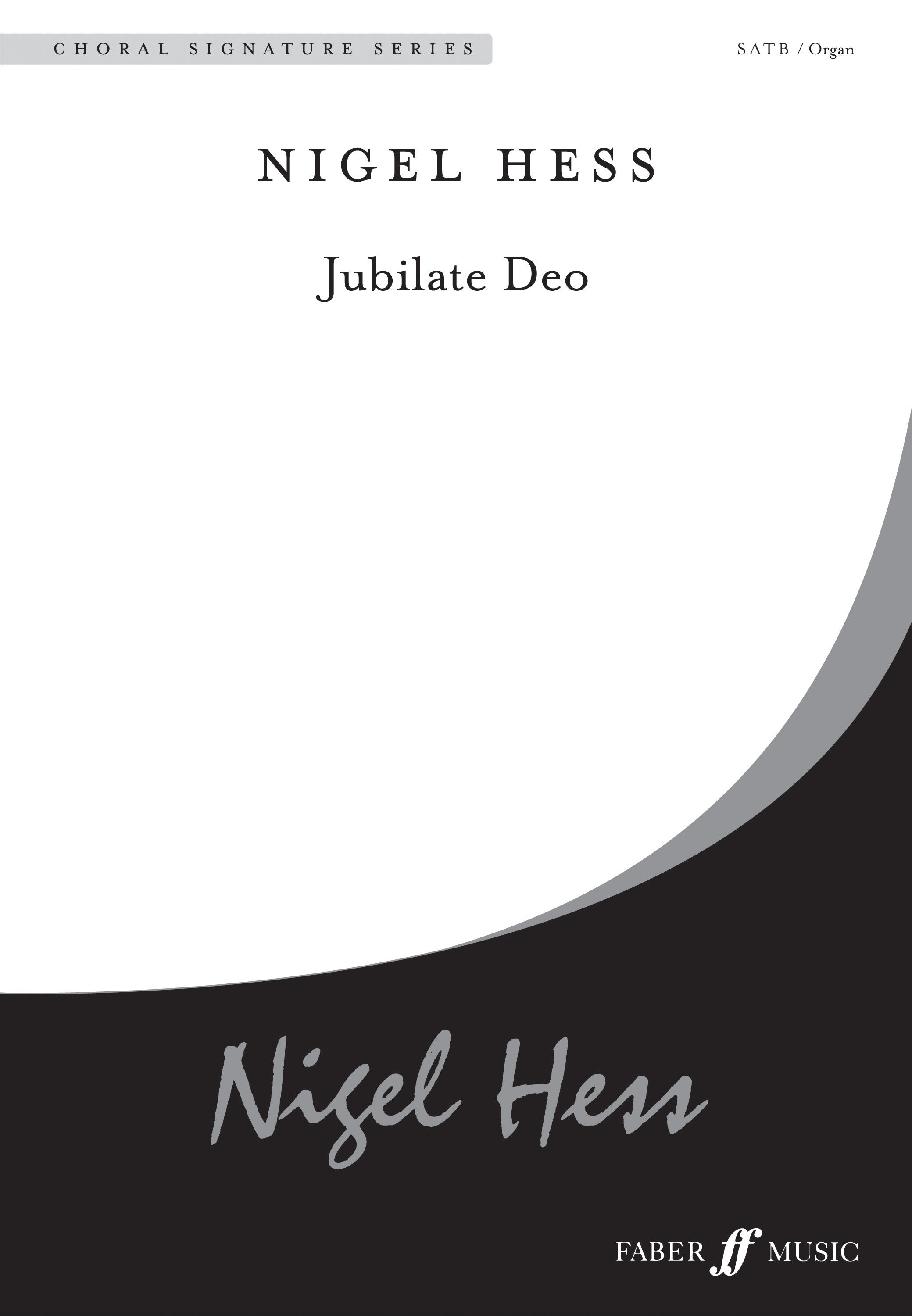 Jubilate Deo - Nigel Hess - SATB Chorus (Digital Download)