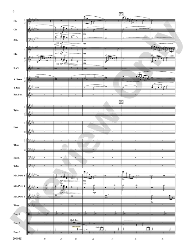 Glaciers - Concert Band Conductor Score & Parts (Digital Download)