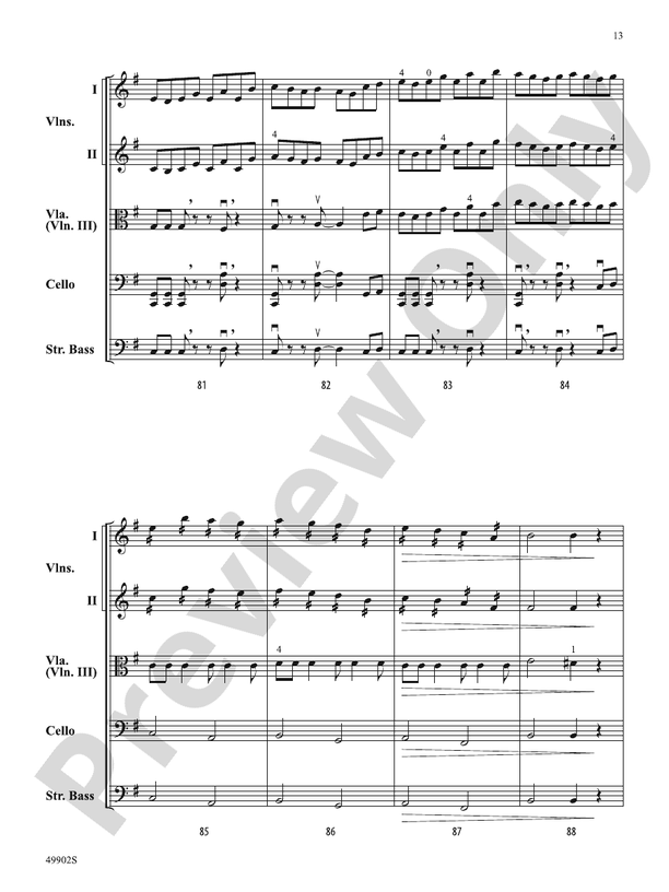 Volcano - String Orchestra Conductor Score & Parts (Digital Download)
