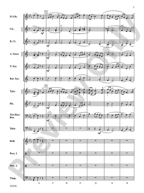 American Song Settings, No. 3 "Barbara Allen" - Concert Band Conductor Score & Parts (Digital Download)