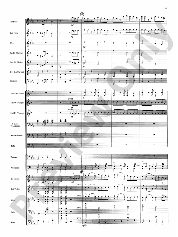 Two South American Tangos – Full Orchestra Conductor Score & Parts (Digital Download)