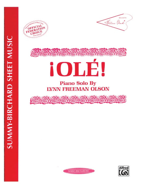 Ole! (Late Elementary) - Piano Solo (Digital Download)