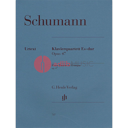 Schumann - Quartet in Ebmaj Op47 - Piano Quartet Henle HN737