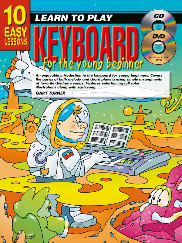 10 Easy Lessons LTP Keyboard for Young Begin Pack