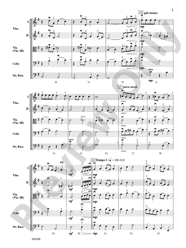 Follow the Rainbow – String Orchestra Conductor Score & Parts (Digital Download)