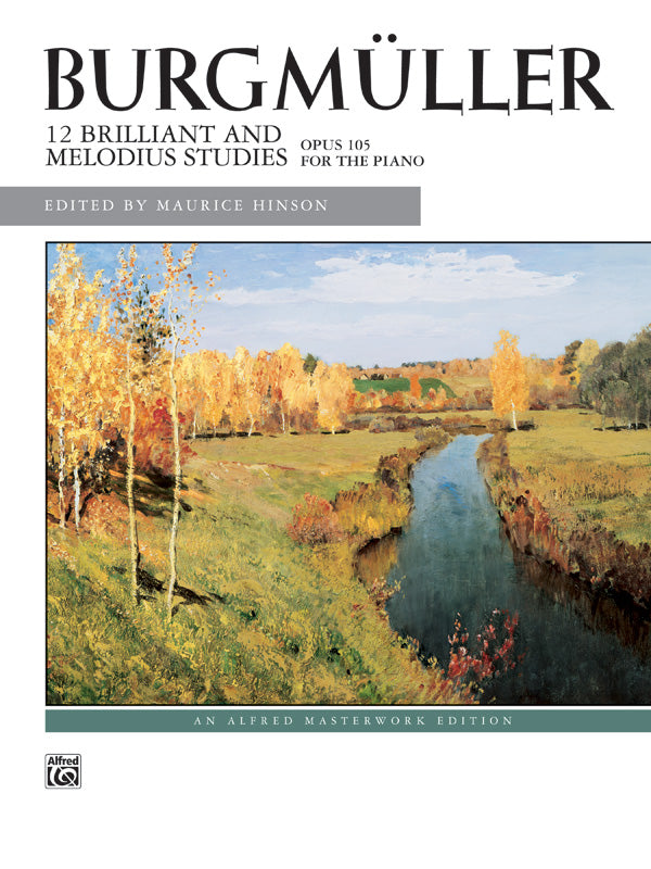 Burgmuller 12 Brilliant Studies Op 105 Piano