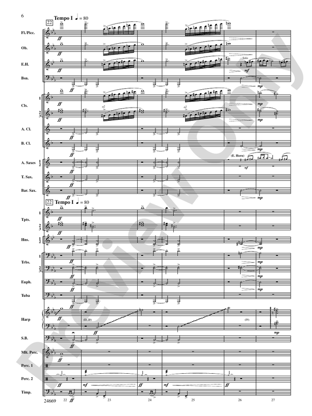 Metroplex: Three Postcards from Manhattan - Concert Band Conductor Score & Parts (Digital Download)