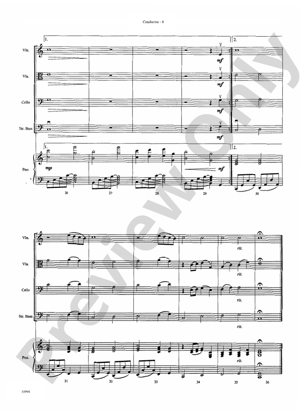 Classics for a Christmas Pops, Level 2 – String Orchestra Conductor Score & Parts (Digital Download)