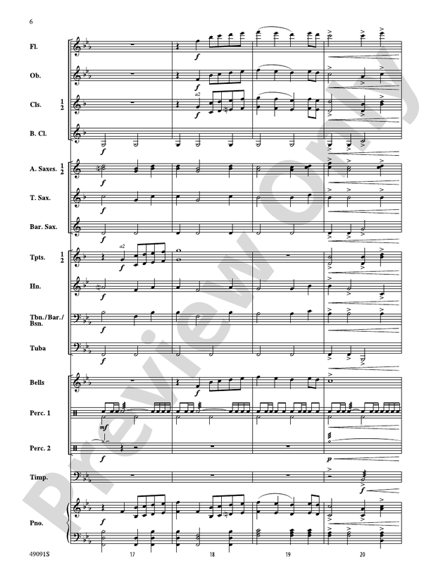 Skybridge Suite - Concert Band Conductor Score & Parts (Digital Download)