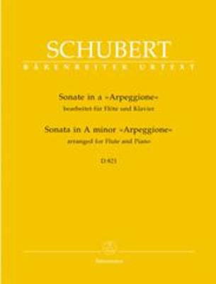 Sonata in A minor D 821 "Arpeggione" - Franz Schubert - Flute Barenreiter