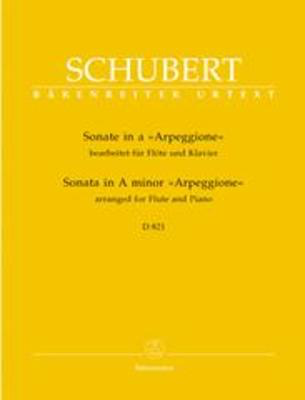 Sonata in A Minor D 821 Arpeggione Flute/Piano