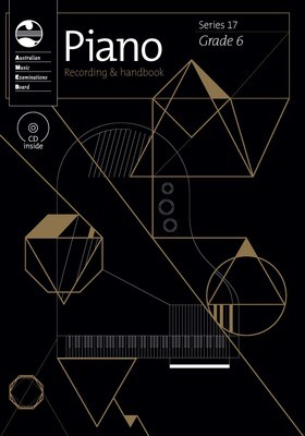 AMEB Piano Series 17 Grade 6 - Piano CD Recording & Handbook AMEB 1201102839