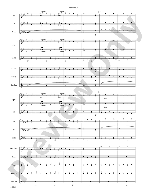 Charlie and the Chocolate Factory, Suite from - Concert Band Conductor Score & Parts (Digital Download)
