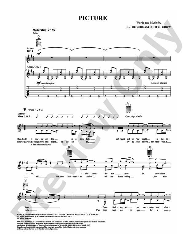 Picture - Guitar TAB (Digital Download)