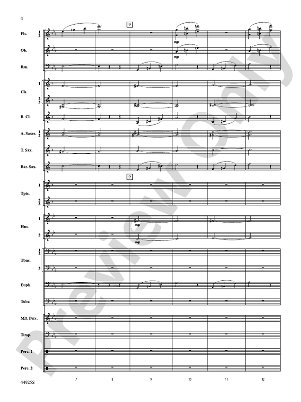 Suite from Symphonie Fantastique - Concert Band Conductor Score & Parts (Digital Download)