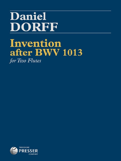 Invention After BWV 1013 for Two Flutes