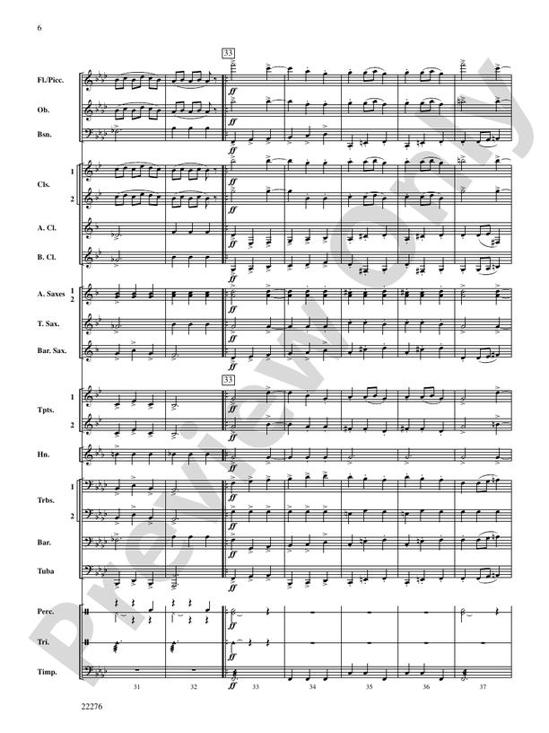 Slavonic Dance No. 8 - Concert Band Conductor Score & Parts (Digital Download)