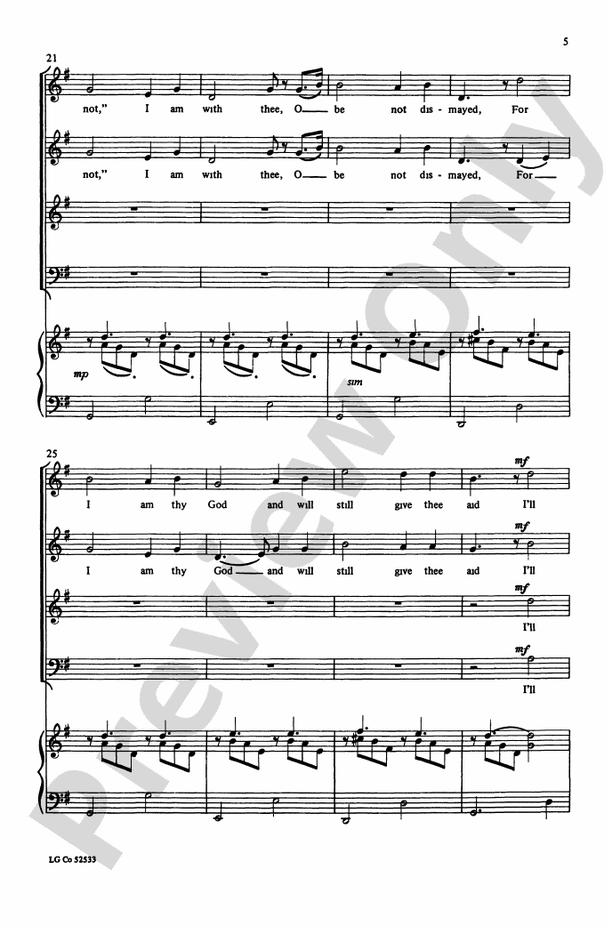How Firm a Foundation – SATB, Organ accompaniment (Digital Download)