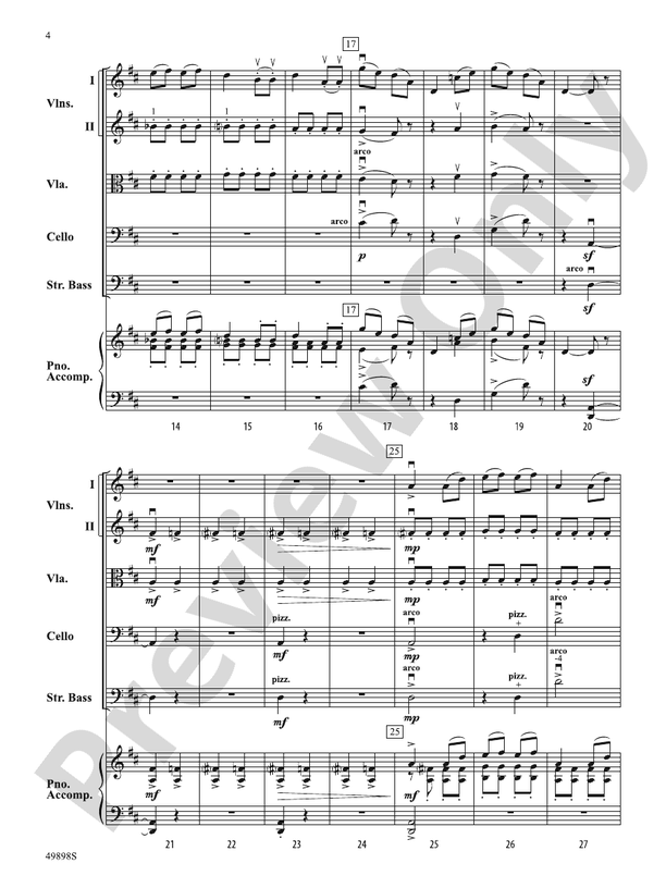 Danse - String Orchestra Conductor Score & Parts (Digital Download)