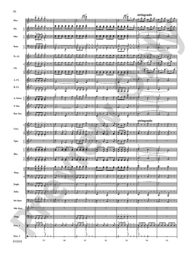 The Irish Washerwoman (from the Irish Suite) - Concert Band Conductor Score & Parts (Digital Download)