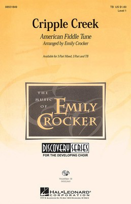 Cripple Creek - 3-Part Mixed Emily Crocker Hal Leonard Choral Score Octavo