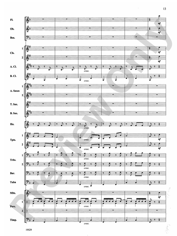 The Road Unknown - Concert Band Conductor Score & Parts (Digital Download)