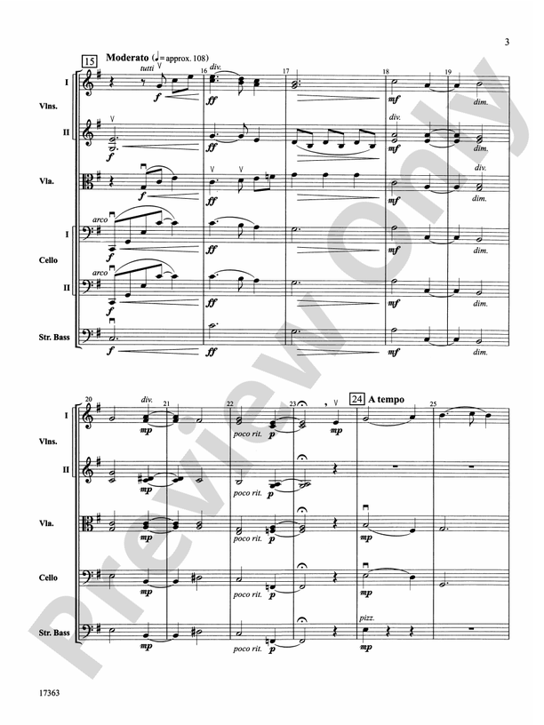 Greensleeves – String Orchestra Conductor Score & Parts (Digital Download)