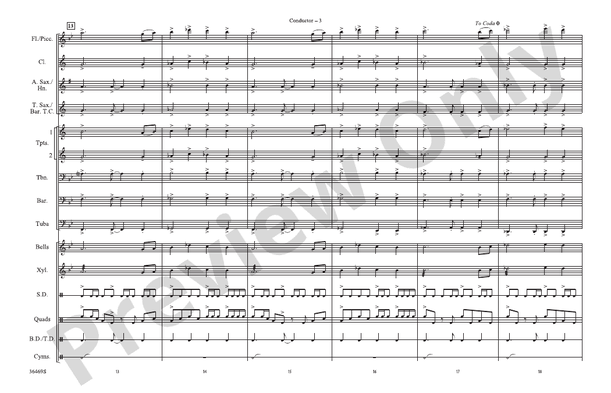El Conquistador – Marching Band Conductor Score & Parts (Digital Download)