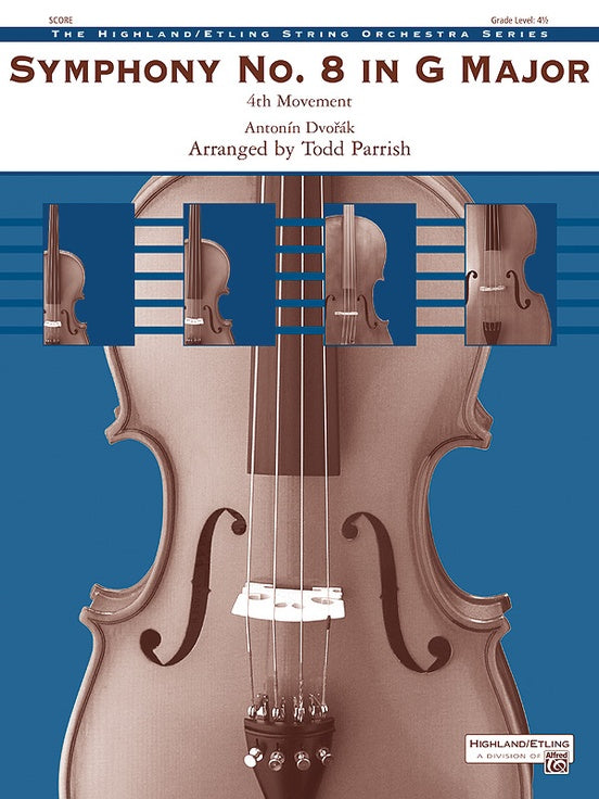 Symphony No. 8 in G Major – String Orchestra Conductor Score & Parts (Digital Download)