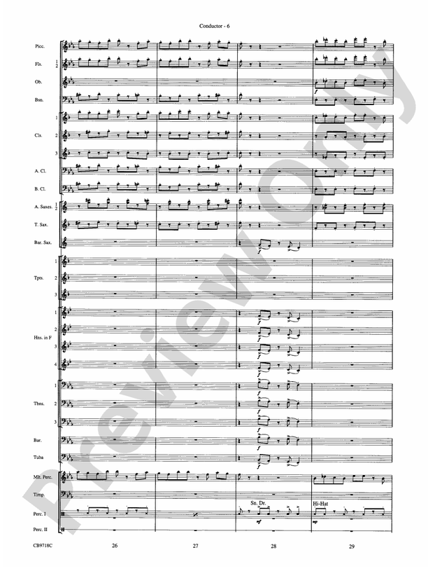 Gershwin! (Medley) - Concert Band Conductor Score & Parts (Digital Download)