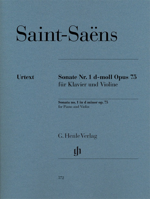 Sonata No 1 Op 75 Violin/Piano