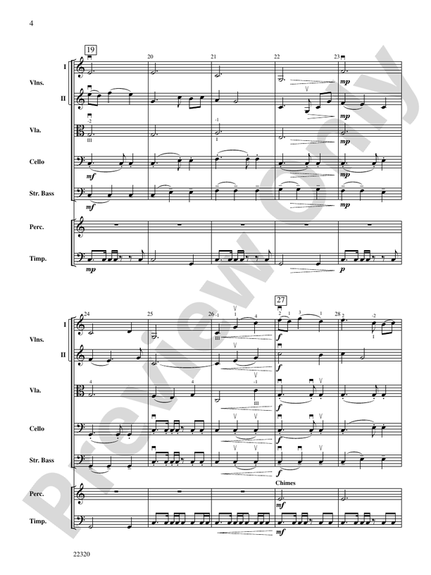 Westward Motion – String Orchestra Conductor Score & Parts (Digital Download)