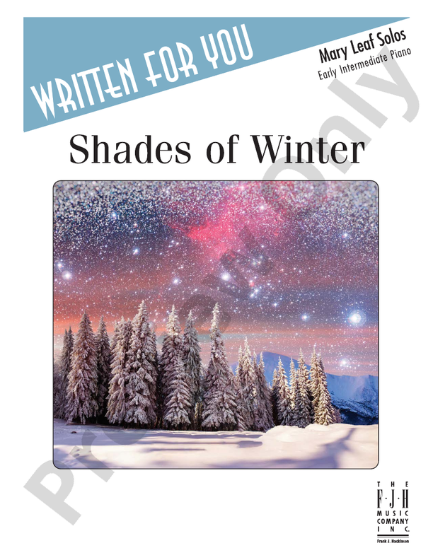 Shades of Winter - Piano (Digital Download)